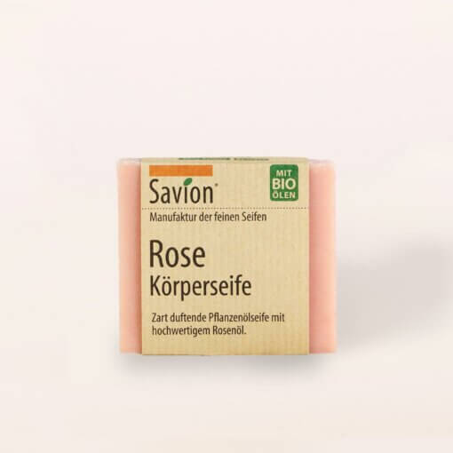 Savion-Koerperseife-Rose-80-g