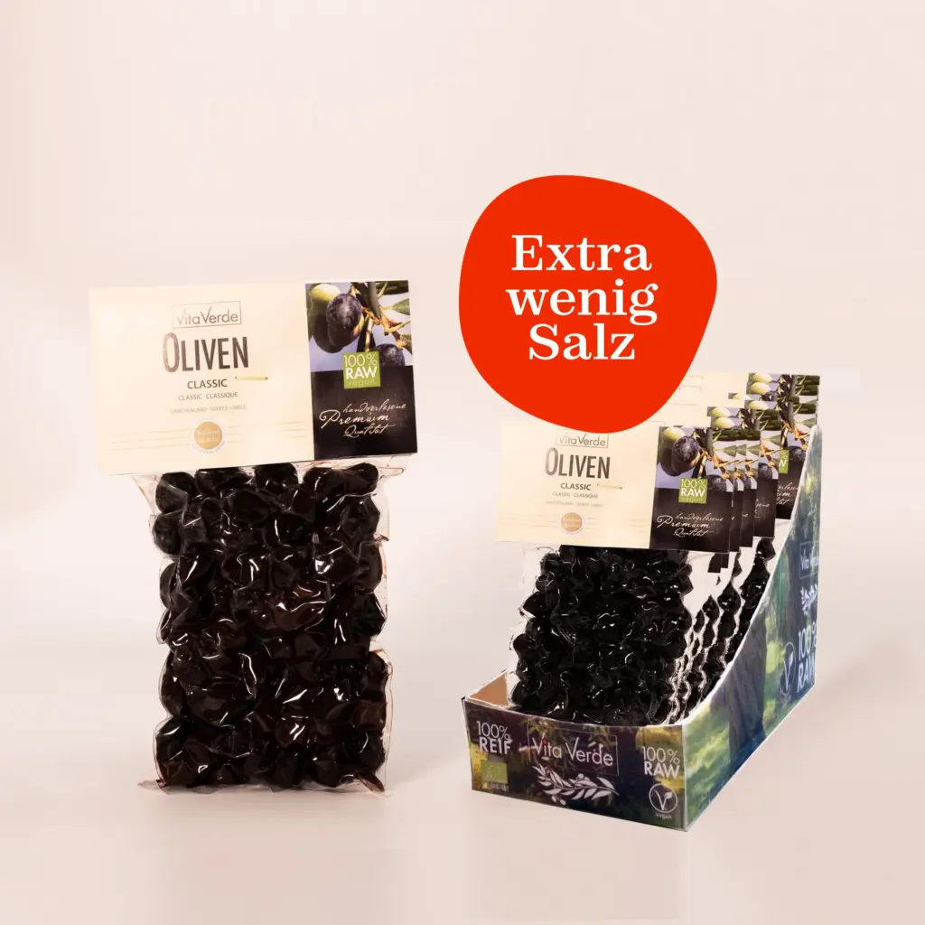 Vita-Verde-grtrocknete-Oliven-Classic-12er extra wennig salz