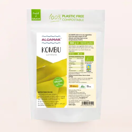 Kombu Pulver von Algamar, 100 g