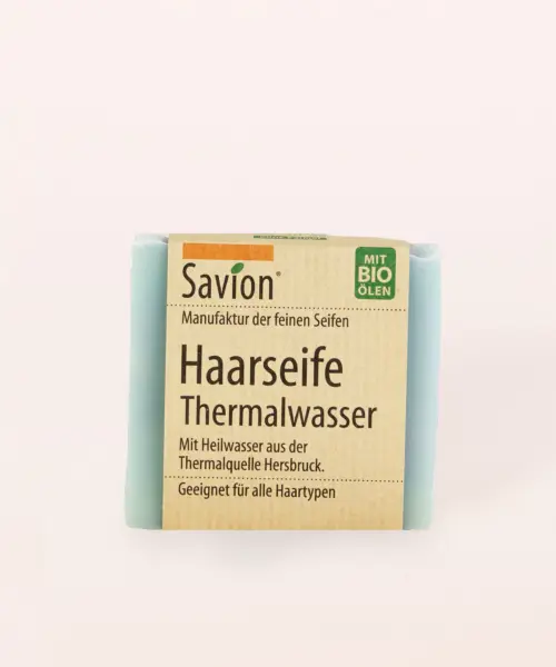 Savion-Haarseife-Thermalwasser.